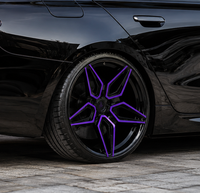 Nouvelles jantes en alliage d'aluminium forgé monobloc professionnelles 5x114.3 de 15 à 19 pouces pour 488 Pista/F8 Tributo Supercar, jantes personnalisées