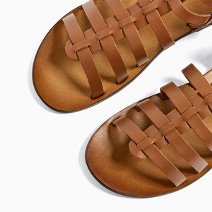 2019 Choozii marrón plana zapatos de <span class=keywords><strong>sandalias</strong></span> para niños chicas <span class=keywords><strong>adolescentes</strong></span> - Product Image 5