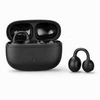Auriculares TWS con Clip para Oreja y Logotipo Personalizado, BTV 5.4, Inalámbricos, de Oreja Abierta, Resistentes al Agua, para Deportes y Juegos, MOQ Bajo