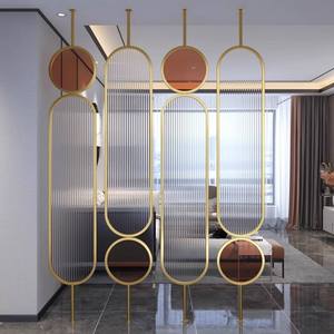 Changhong Customizable Ironwork Screen <strong>Room</strong> <strong>Divider</strong> Glass Partition Wall for Living <strong>Room</strong> Dining <strong>Room</strong> Bedroom Directly Opposite - Product Image 5