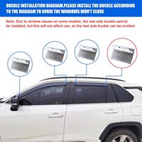 Protectores de Lluvia para Ventanas de VOLKSWAGEN VW TRANSPORTER T4 1990-2003, Deflectores de Viento Interiores, Visores de Ventilación, Cortavientos
