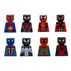 Figuras Mini Personalizables al por Mayor, Figuras de Juguete, Estatuas de Superhéroes, Serie <span class=keywords><strong>Spiderman</strong></span>, Figuras de Bloques de Construcción Móviles, Juguete para Niños - Product Image 3