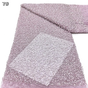 Tissu en dentelle africaine GUIPURE écologique 8913, délicat, avec broderie de strass, doux et respirant, pour vêtements/robes pour femmes - Product Image 6