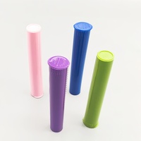 Conteneur Conique Pré-Emballé Personnalisé Résistant aux Enfants 116mm 120mm pour Emballage de Tubes en PP Imprimés par Sérigraphie