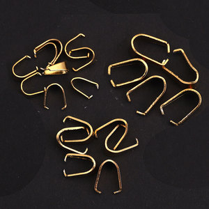 Connecteurs <span class=keywords><strong>de</strong></span> collier en acier inoxydable pour bijoux, fermoirs à boucle pour graines <span class=keywords><strong>de</strong></span> <span class=keywords><strong>melon</strong></span>, pendentifs à breloques, clips à pince pour accessoires <span class=keywords><strong>de</strong></span> bricolage - Product Image 2