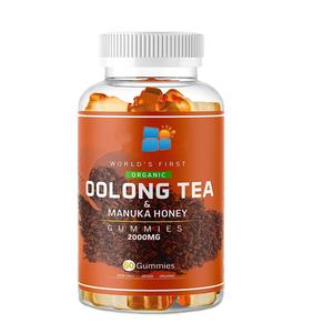 Integratore Alimentare Biologico OEM/ODM/OBM: Caramelle Gommose al Tè Oolong Vegano con Miele di Manuka e Tè Nero Cinese Biologico - Product Image 1