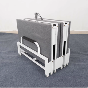 Cama Plegable Individual Moderna para Oficina, Hospital, Hotel, Hogar, Cama Portátil para Adultos, Estructura Metálica para Sala de Estar, Plegable para Siesta - Product Image 2