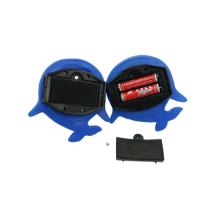 Giá rẻ nhà máy giá thiết kế động vật trẻ em đèn pha IP44 không thấm nước có thể điều chỉnh dây đeo màu xanh LED cho cắm trại ngoài trời Quà Tặng - Product Image 3