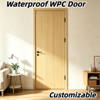 Porte en WPC ENF écologique anti-rayures à texture personnalisée pour travaux de rénovation de chambres d'hôtes de villas (vente en gros)