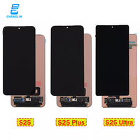 Pantallas LCD para Teléfonos Móviles al por Mayor, Ensamblaje de Digitalizador Táctil OLED de Alta Calidad para Samsung Galaxy S25 S25+ S25 Ultra, Pantalla de Repuesto