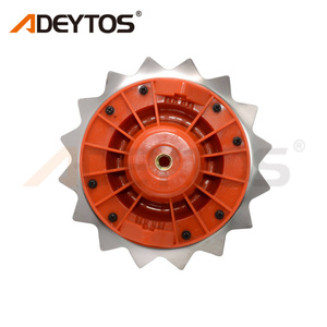 ADEYTOS Desbrozadora Cabezal de corte de césped Diente de sierra de acero inoxidable Cabezal de paja Repuestos - Product Image 3