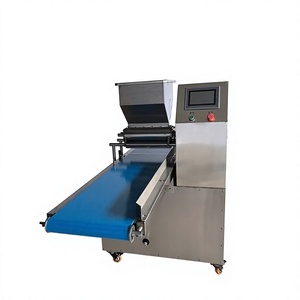 Machine automatique de formage de feuilles de snacks au konjac et de distribution de pâte pour bandes de konjac - Product Image 1