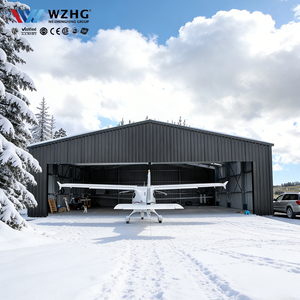 Abri pour avions en acier profilé en H, idéal pour l'aviation commerciale - Vente chaude - Product Image 1