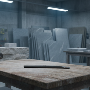 Ausonia bricklayer สิ่วแบนสำหรับหินและพื้น40ซม. เส้นผ่าศูนย์กลาง16มม. เหล็กกล้าคาร์บอนสูงผลิตในประเทศอิตาลี - Product Image 2