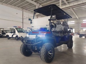 Nouveau modèle de voiturette de golf électrique 4 places au lithium pour parcours de golf et quartier - Product Image 3