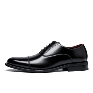 Scarpe Oxford Formali da Uomo con Rialzo Interno, Punta Affusolata, Chiusura con Fascia Elastica, Traspiranti e Antiscivolo - Product Image 5