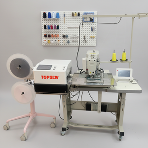 Máquina de Coser Automática para Colocar Velcro Ts-326G-Vc de Fábrica 2026, Máquina Automática de Alimentación <span class=keywords><strong>y</strong></span> Corte de Velcro - Product Image 5