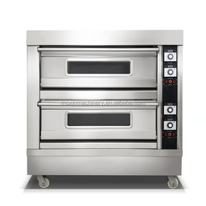 Moxin เตาอบไฟฟ้า2ชั้น6ถาดสำหรับการค้าเตาอบเบเกอรี่และพิซซ่าอุตสาหกรรม - Product Image 2