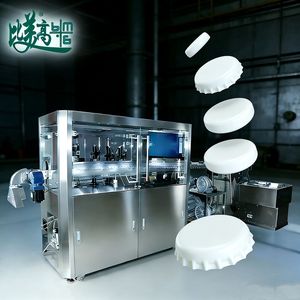 Tapa Automática para Botellas de 1400 ppm, 360 °   Máquina integrada de inspección óptica y clasificación con alimentación y conteo para reducir la tasa de defectos - Product Image 1