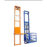 Plataforma Elevadora Hidráulica para Mercancías, Elevador de Carga Vertical Hidráulico Montado en la Pared para Almacén