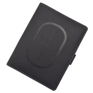 A5 sem fio carregamento notebook cartão multi-função com dados cabo notebook