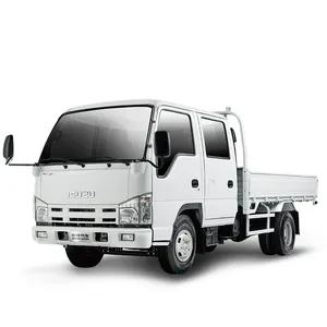 迷你卡车灯热卖五十铃100p Camioneta 2.5吨快速围栏左舵驾驶迷你卡车空气悬架4x4卡车手册4X2