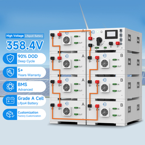 نظام بطاريات تخزين الطاقة الشمسية الليثيوم <span class=keywords><strong>LiFePo4</strong></span> عالي الجهد 100 كيلوواط ساعة 385 فولت 51.2 فولت 48 فولت 280 أمبير ساعة 300 أمبير ساعة 50 كيلوواط ساعة 200 كيلوواط ساعة - Product Image 5