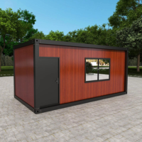 La maison mobile préfabriquée de 10 pieds/20 pieds en Chine prix bon marché paquet plat maison de 3 chambres avec conteneur pour une utilisation hospitalière en Thaïlande