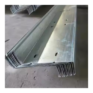 ช่องริมฝีปากทำจากเหล็กชุบสังกะสีพร้อมบริการเชื่อมและตัดเจาะชิ้นส่วนโครงสร้างเหล็กชุบสังกะสี Z - Product Image 1