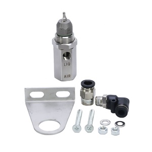 Sistema di soppressione della polvere ultrasuoni aria acqua nebulizzazione nebulizzazione micron ugello di nebulizzazione a secco - Product Image 5