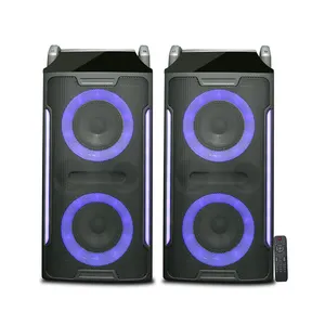 Isi Ulang Trolley Speaker dengan Layar dan Pemutar DVD Unit 6.5 ''X2 + 3''x2 untuk 100 W Speaker Outdoor