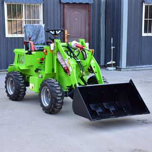 Mini chargeuse sur pneus économique de 400, 500, 600, 800 kg, 4x4, articulée, diesel, électrique, pour jardin, aménagement paysager, livraison gratuite - Product Image 3