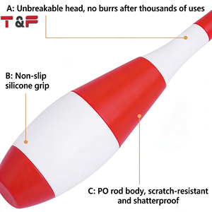 Bastoni da Giocoleria Professionali per Clown, Set di Bastoni per Acrobazie e Giocoleria - Product Image 4