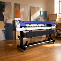 Imprimante éco-solvant grand format 1850 mm 4 couleurs CMJN avec nettoyage automatique et chauffage humidifié