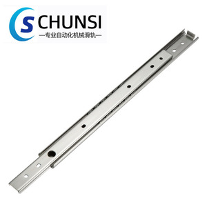 Chunsi Linear Guide Rail C-SRY27 27mm Steel <b>Light</b> Load Two Section <b>Pull</b> Out Type - Product Image 1