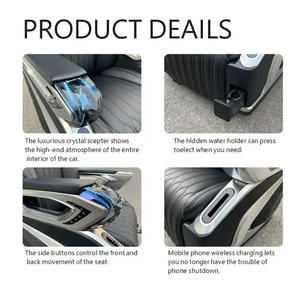Sedile Auto di Lusso Girevole con Massaggio Elettrico Crystal Throne in Materiale Nappa per <span class=keywords><strong>Mercedes</strong></span> Benz <span class=keywords><strong>Sprinter</strong></span> Van - Product Image 3
