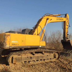 Original Painting Used Hyundai 305LC-7 Tracked Excavator Nice <b>Running</b> Condition for Hot Sale - Product Image 5