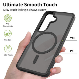 Nueva Funda Magnética para Teléfono con Sensación de Piel de 2.0 mm para <span class=keywords><strong>Samsung</strong></span> S26 Ultra, Carga Inalámbrica, Resistente <span class=keywords><strong>a</strong></span> Golpes, para <span class=keywords><strong>Samsung</strong></span> S26 Plus - Product Image 2