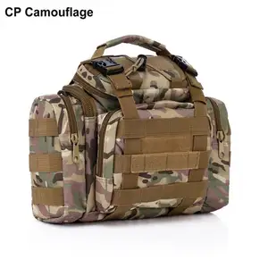 Camuflagem Camping Multifuncional Tactical Waist Pack Caminhadas Caça Pesca Ombro Camera Bag