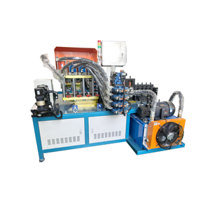 เครื่องขึ้นรูปห่วงเหล็กแผ่นอัตโนมัติพร้อมระบบเจาะและตัดในตัว - Product Image 1