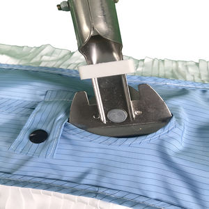 Fabriek Prijs 90Cm X 17Cm Industriële Reiniging Floor Microfiber Streep Anti-Statische Esd Platte <span class=keywords><strong>Mop</strong></span> Voor <span class=keywords><strong>Cleanroom</strong></span> - Product Image 2