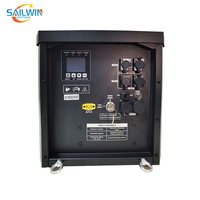 Machine à feu mobile Sailwin CE 10M Outdoor X2 Wave 210 degrés, lance-flammes Isopar, lance-flammes Tornado, contrôle DMX512 pour concert