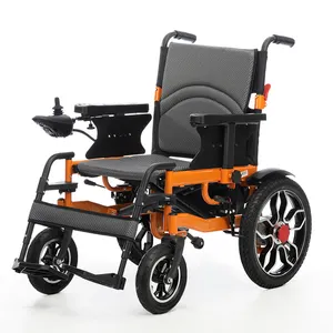 Fauteuil roulant électrique pliable fauteuil roulant électrique pour handicapés avec expédition rapide