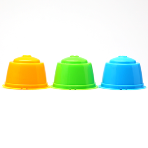 Nouvelle conception, 3 capsules de café réutilisables blanches <span class=keywords><strong>Dolce</strong></span> <span class=keywords><strong>Gusto</strong></span>, portables, recyclables, en matériau PP, certifiées CE - Product Image 5