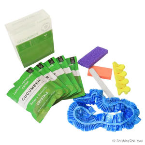 Kit de Pédicure Spa Volcanique Complet Orange 10-en-1 pour Manucure et Pédicure - Product Image 4