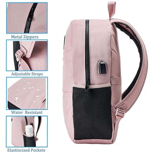 Mochila Personalizada con Logotipo para Mujer de Negocios, Mochila de Viaje para Estudiantes, Mochila Impermeable de Poliéster con USB, Diseño de Mochila Escolar para Portátil - Product Image 2