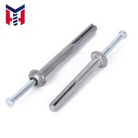 Ancre de plafond à percussion en acier au carbone électrogalvanisé, boulon d'expansion à clouer, diamètre 8 mm, fixation rapide