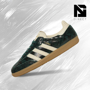ADIDAS WMNS OG 'snakeskin Pack-COLLEGIATE green' รองเท้าสเก็ตบอร์ดหนังสตรีแบบผูกเชือก - Product Image 1