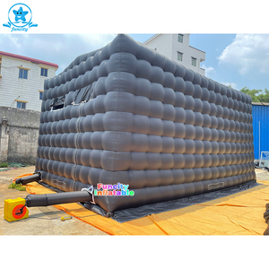 Utilisation commerciale 26ft * 16.4ft * 13.7ft Tente <span class=keywords><strong>gonflable</strong></span> Cube Disco Light Tente Tente <span class=keywords><strong>gonflable</strong></span> <span class=keywords><strong>de</strong></span> discothèque à <span class=keywords><strong>vendre</strong></span> - Product Image 2