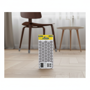 Almohadillas Protectoras de Piso para Muebles de Goma EVA Autoadhesivas GRIS de 20 mm - Product Image 3